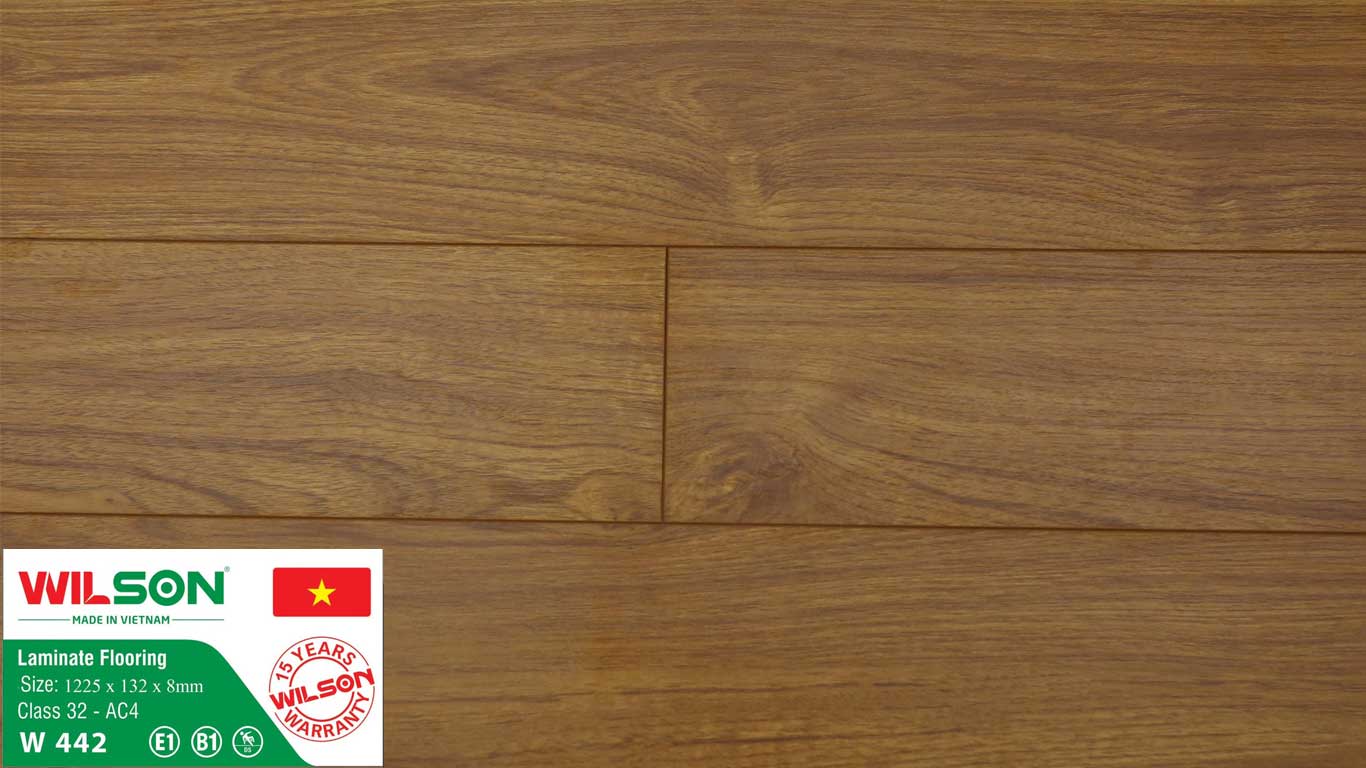 Sàn gỗ Wilson W442 bản nhỏ 185k/m2