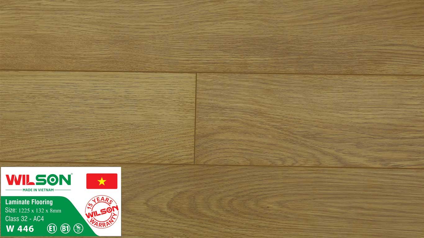 Sàn gỗ Wilson W446 bản nhỏ 185k/m2