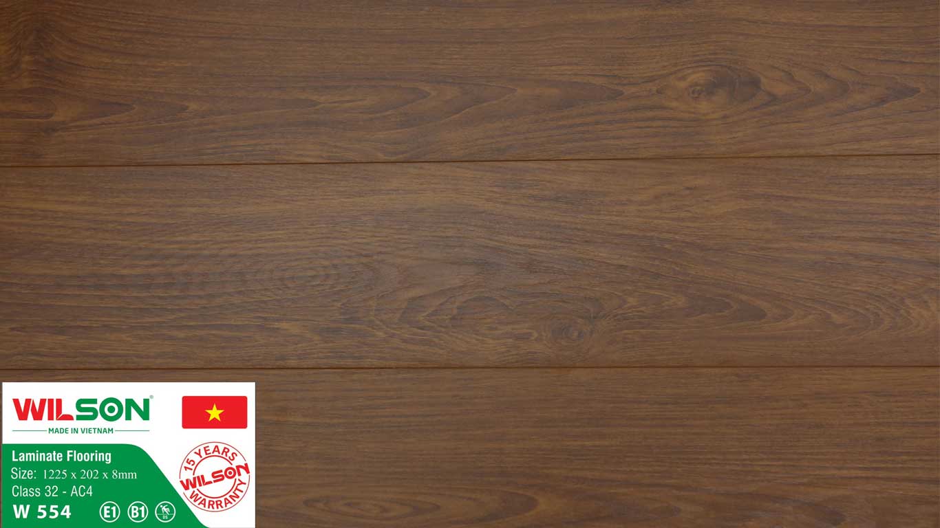 Sàn gỗ Wilson W554 bản lớn 175k/m2