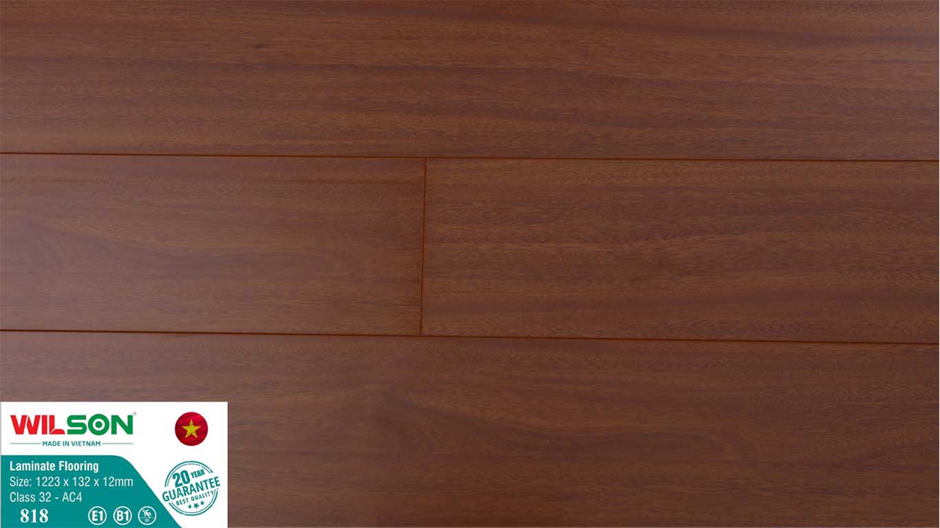Sàn gỗ Wilson 818 dày 12mm giá 225k/m2