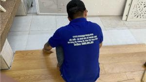 Thi công sàn gỗ Wilson cho trường mẫu giáo Quận Tân Phú 4