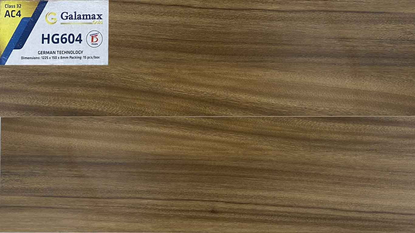 Sàn gỗ Galamax - Sàn gỗ cao cấp sản xuất tại Việt Nam 12 Mã màu sàn gỗ HG604