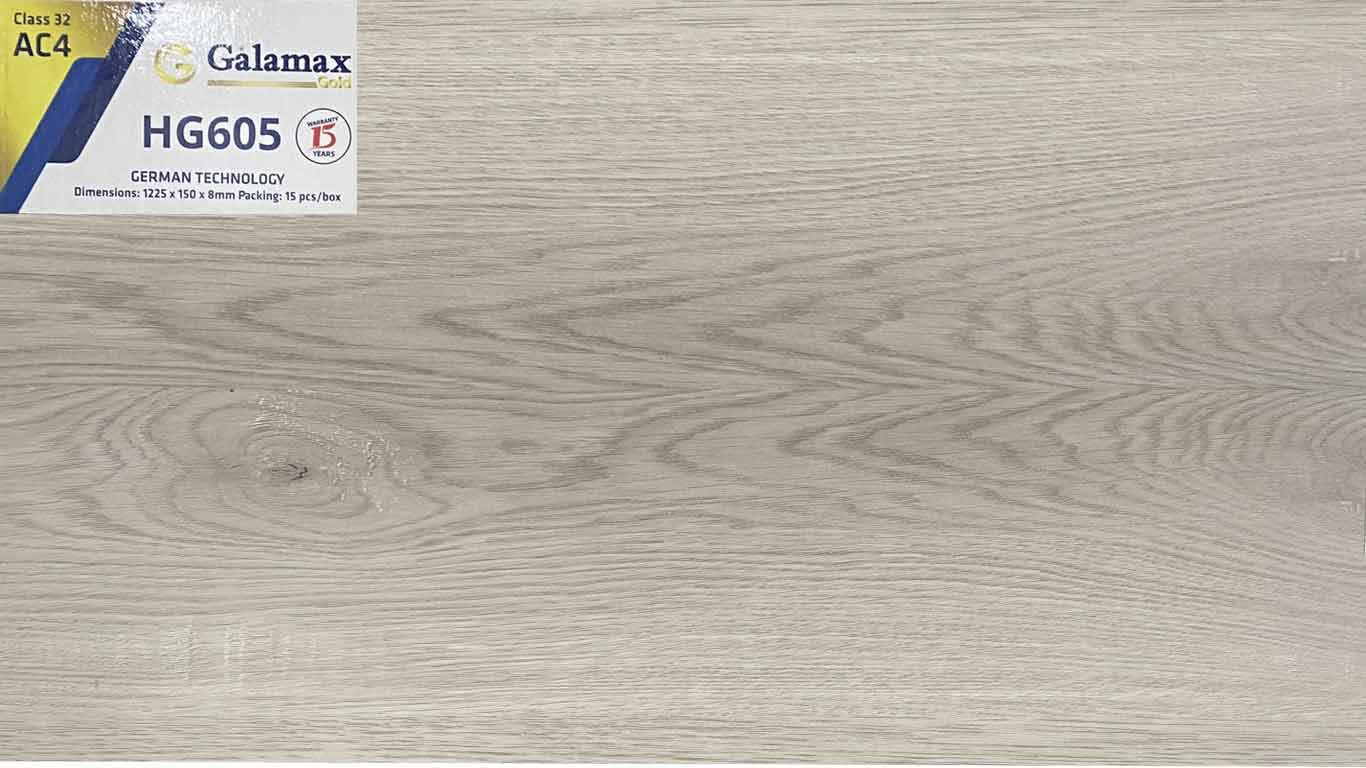 Sàn gỗ Galamax - Sàn gỗ cao cấp sản xuất tại Việt Nam 13 Mã màu sàn gỗ HG605