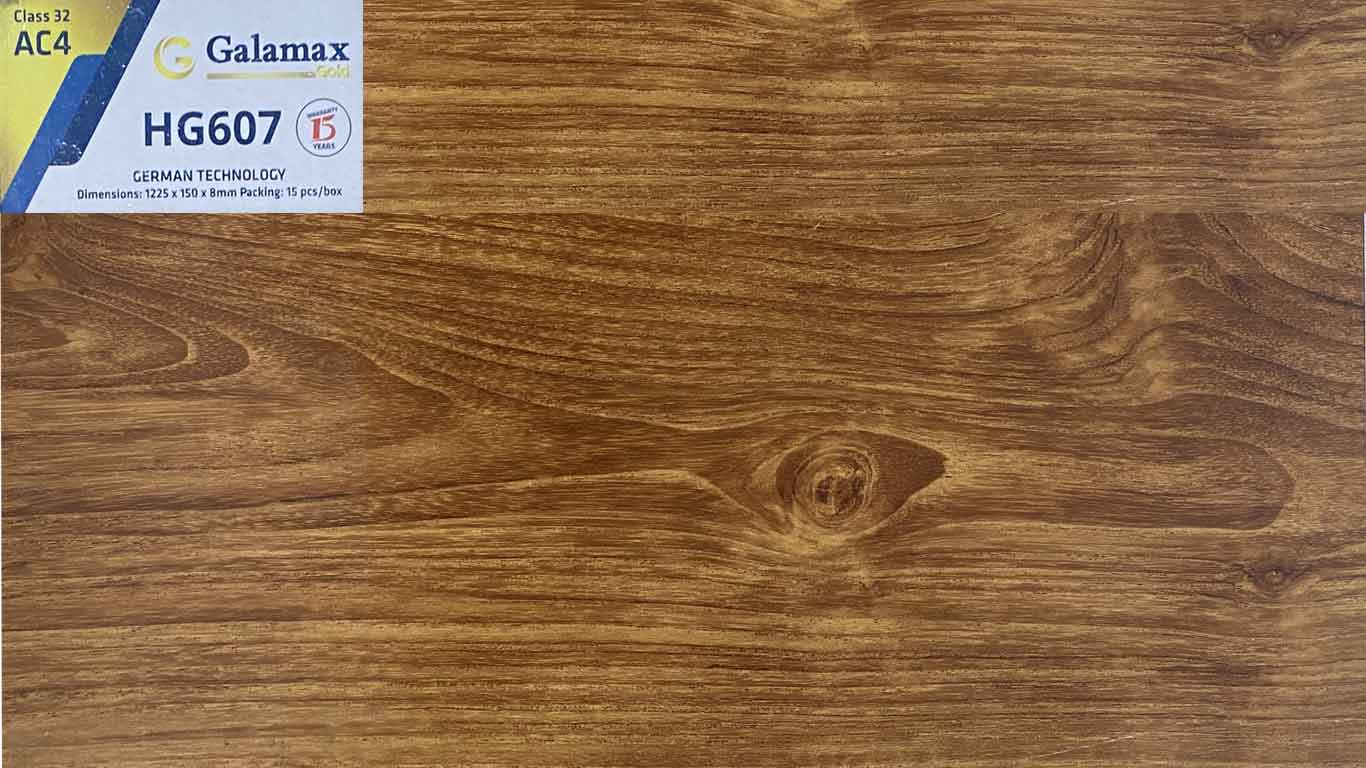 Sàn gỗ Galamax - Sàn gỗ cao cấp sản xuất tại Việt Nam 15 Mã màu sàn gỗ HG607