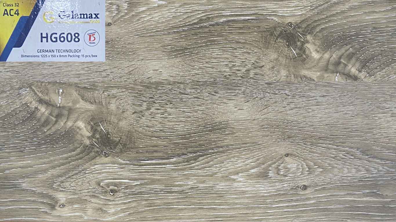Sàn gỗ Galamax - Sàn gỗ cao cấp sản xuất tại Việt Nam 16 Mã màu sàn gỗ HG608