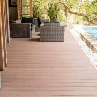 Sàn gỗ nhựa ngoài trời