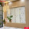 Ốp Tường PVC Vân Đá Marble Trắng Vân Mây Kosmos PVC2001