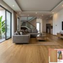 Sàn nhựa hèm khóa Morser C607 - Màu gỗ nâu vàng mật ong