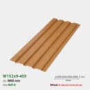 Tấm Lam nhựa giả gỗ iWood 4S9-4 - Lam sóng nhựa giả gỗ