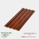 Tấm Lam nhựa giả gỗ iWood 4S9-4 - Lam sóng nhựa giả gỗ