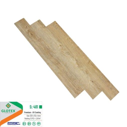 Sàn nhựa giả gỗ Glotex S481
