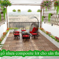 Vỉ gỗ nhựa ngoài trời