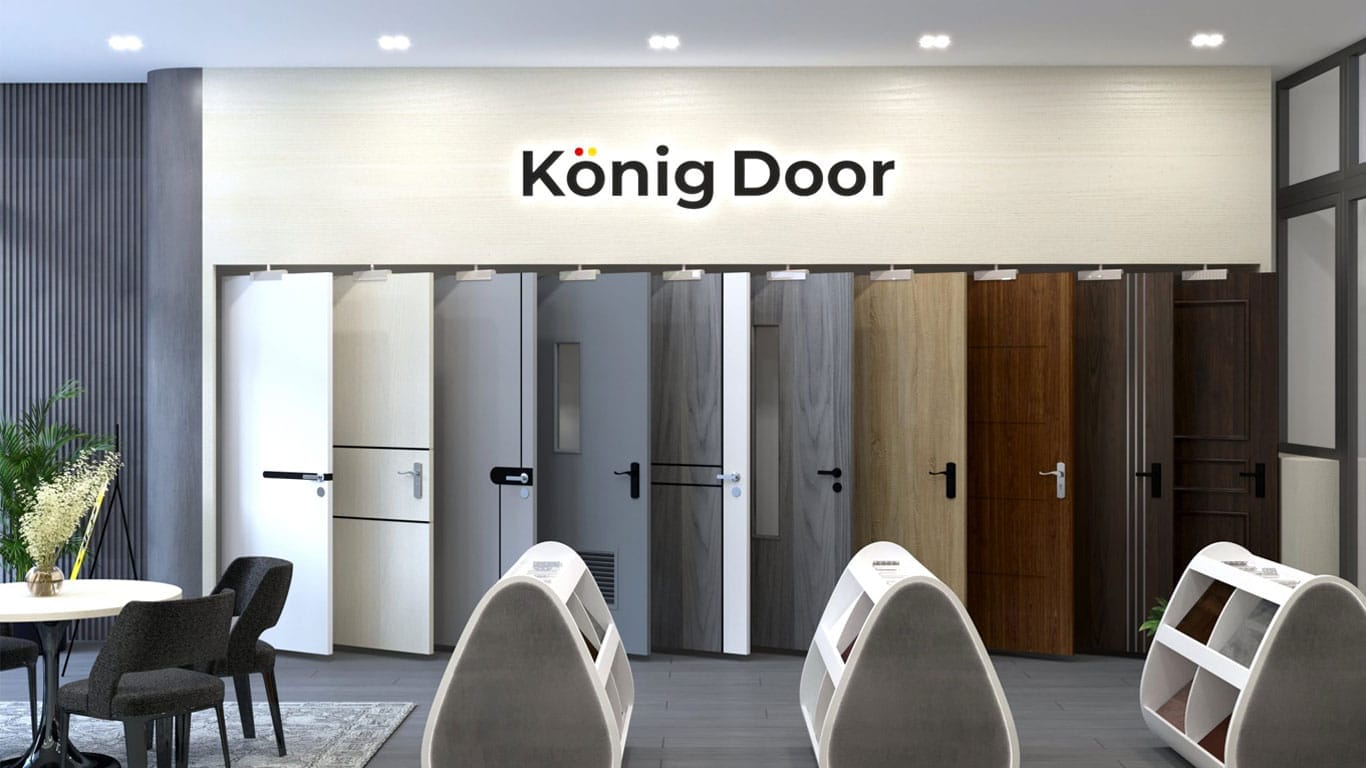Các mẫu cửa gỗ nhựa composite Konig
