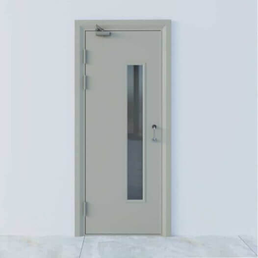 Cửa thép chống cháy 1 cánh