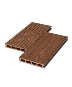 Sàn gỗ nhựa ngoài trời Hobiwood HB140V25 màu brown