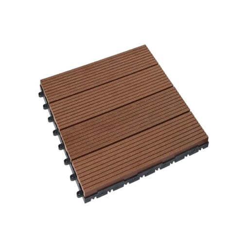 Sàn gỗ ban công Hobiwood VS màu brown