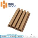 Tấm Lam sóng ngoài trời Hobiwood màu vàng - Gỗ nhựa ngoài trời Hobiwood