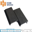 Tấm ốp tường ngoài trời Hobiwood màu đen - Gỗ nhựa ngoài trời Hobiwood
