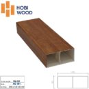 Lam hộp nhựa giả gỗ Hobiwood HC104 - Màu nâu đen vân gỗ