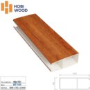Lam treo trần nhựa giả gỗ Hobiwood HT102 - Màu nâu đỏ vân gỗ