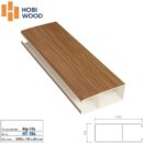 Lam treo trần nhựa giả gỗ Hobiwood HT102 - Màu nâu đỏ vân gỗ
