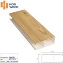Lam treo trần nhựa giả gỗ Hobiwood HT102 - Màu nâu đỏ vân gỗ