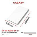 Tấm ốp than tre Casary BF11 - Màu trắng đơn sắc