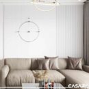 Tấm ốp than tre Casary BF11 - Màu trắng đơn sắc