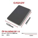 Tấm ốp than tre Casary BF14 - Màu xám đen đơn sắc