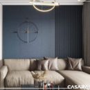 Tấm ốp than tre Casary BF14 - Màu xám đen đơn sắc