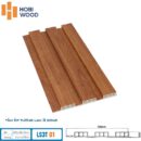 Tấm nhựa ốp tường Hobiwood LS3T-01 - Tấm nhựa 3 sóng 15mm