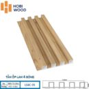 Tấm Lam nhựa giả gỗ ốp tường Hobiwood LS4C 08 - Tấm nhựa 4 sóng cao