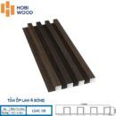 Tấm Lam nhựa giả gỗ ốp tường Hobiwood LS4C 08 - Tấm nhựa 4 sóng cao