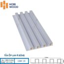 Tấm Lam nhựa giả gỗ ốp tường Hobiwood LS4C 08 - Tấm nhựa 4 sóng cao