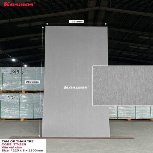 Tấm ốp sợi than tre Kosmos TT-820