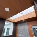 trần lam gỗ nhựa ngoài trời phủ asa