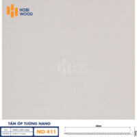 Tấm Nhựa Ốp Tường Hobiwood NO-411 - Tấm nhựa ốp tường vân vải