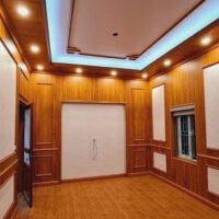 Tấm nhựa giả gỗ ốp tường HK
