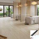 Sàn nhựa SPC vân gỗ Glotex US100 - Màu gỗ kem nhạt (Light Cream Oak)