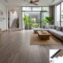 Sàn nhựa SPC vân gỗ Glotex US107 - Màu gỗ nâu xám (Greige Oak)