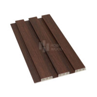 Tấm Nhựa Ốp Tường Giả Gỗ Cao Cấp Hobiwood LS3T01 - Màu nâu óc chó (Walnut brown)