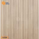 Tấm ốp lam 3 sóng Hobiwood LS3T 06 vân gỗ beige kem xám greige nhẹ nhàng – kích thước 3000x198x15mm, đóng gói 8 tấm/thùng (4.752m²). Chống ẩm, bền màu, dễ thi công. Liên hệ Xưởng Gỗ Tony: 0935.338.338