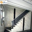Nhựa Ốp Tường Trắng Vân Vàng Gold HB-VD2235
