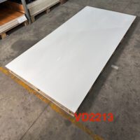 Tấm Nhựa Ốp Tường PVC Hobiwood VD2213 | Màu Trắng Trơn