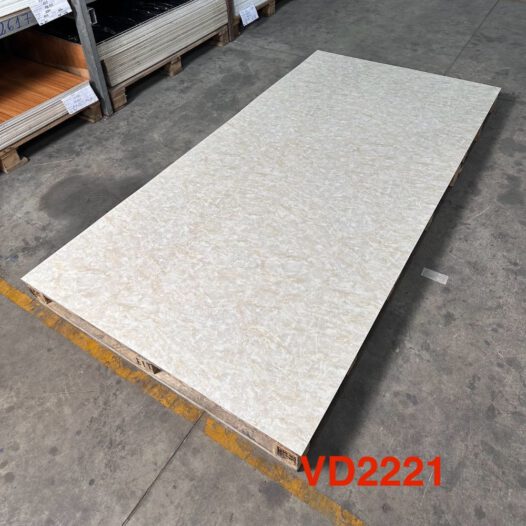 Tấm Nhựa Ốp Tường PVC Hobiwood VD2221 - Kem Ngà Vân Vàng