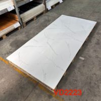 Tấm Nhựa Ốp Tường PVC Hobiwood VD2223 - Trắng Tinh Vân Đá