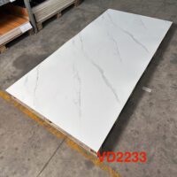 Tấm Nhựa Ốp Tường PVC Hobiwood VD2233 - Trắng Vân Cẩm Thạch