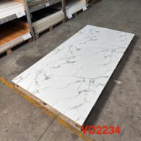 Tấm Nhựa Ốp Tường PVC Hobiwood VD2234 - Trắng Vân Xám Xanh Cẩm Thạch