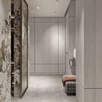 Tấm ốp than tre Kosmos TT-803 vân gỗ xám