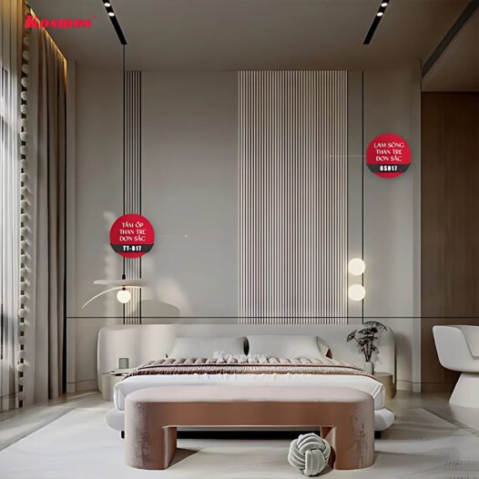 Tấm ốp sợi than tre Kosmos TT-817